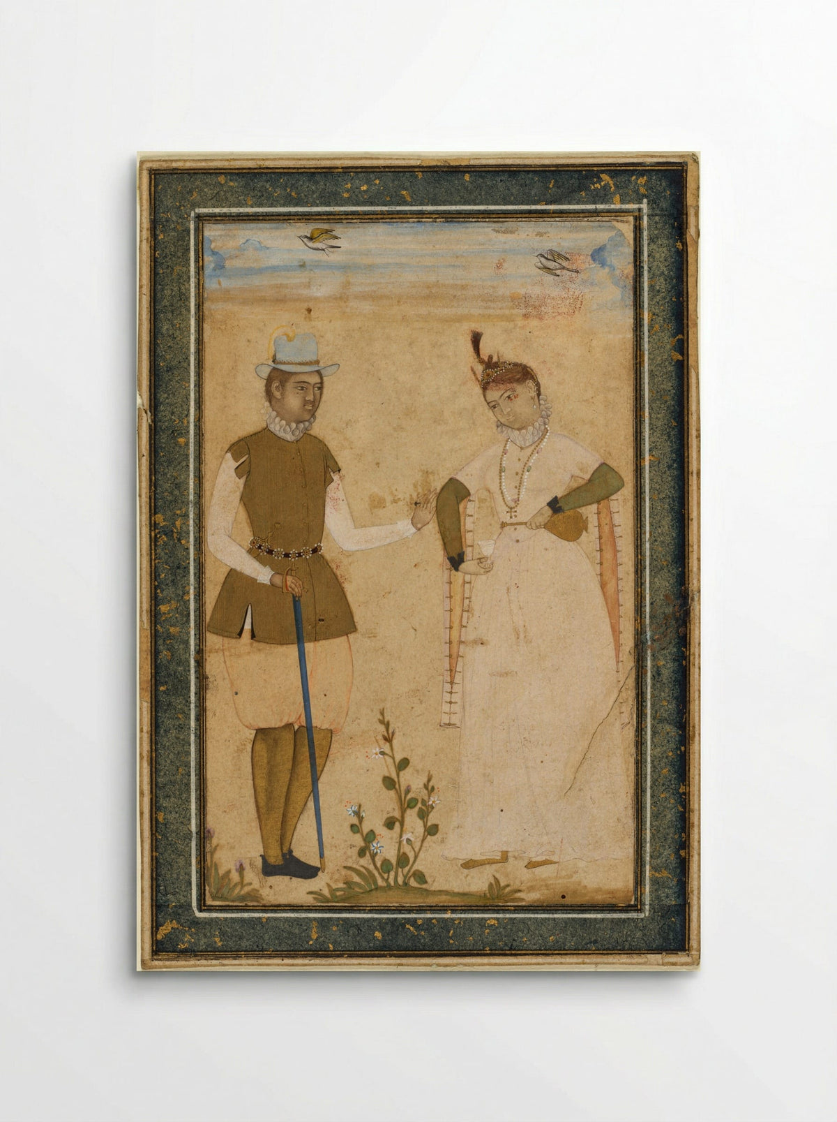 A European Couple - Ali Riza - Poster