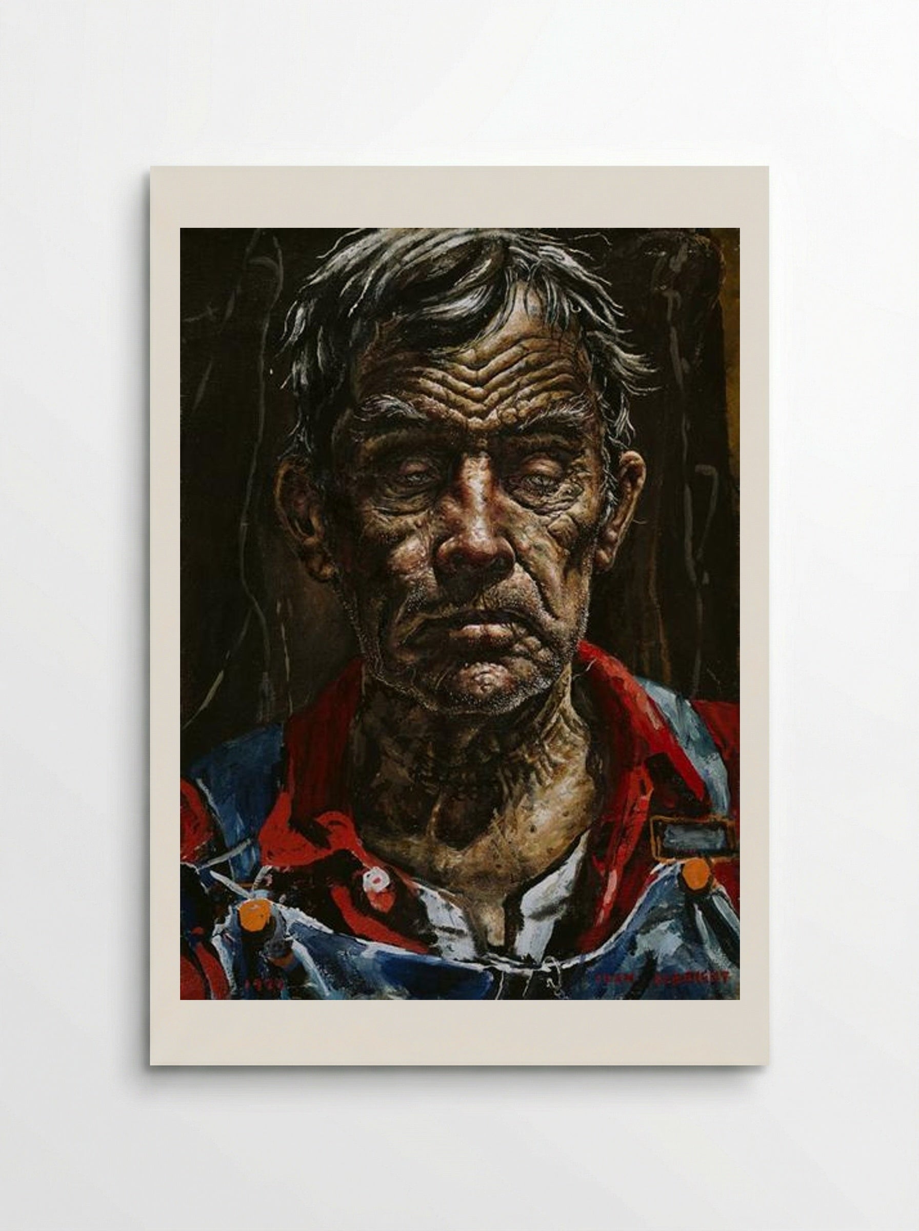 A Face from Georgia - Ivan Albright - Poster