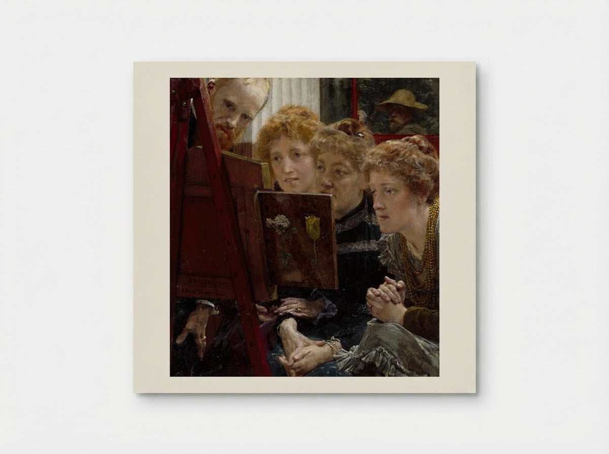 A Family Group - Sir Lawrence Alma-Tadema - Poster