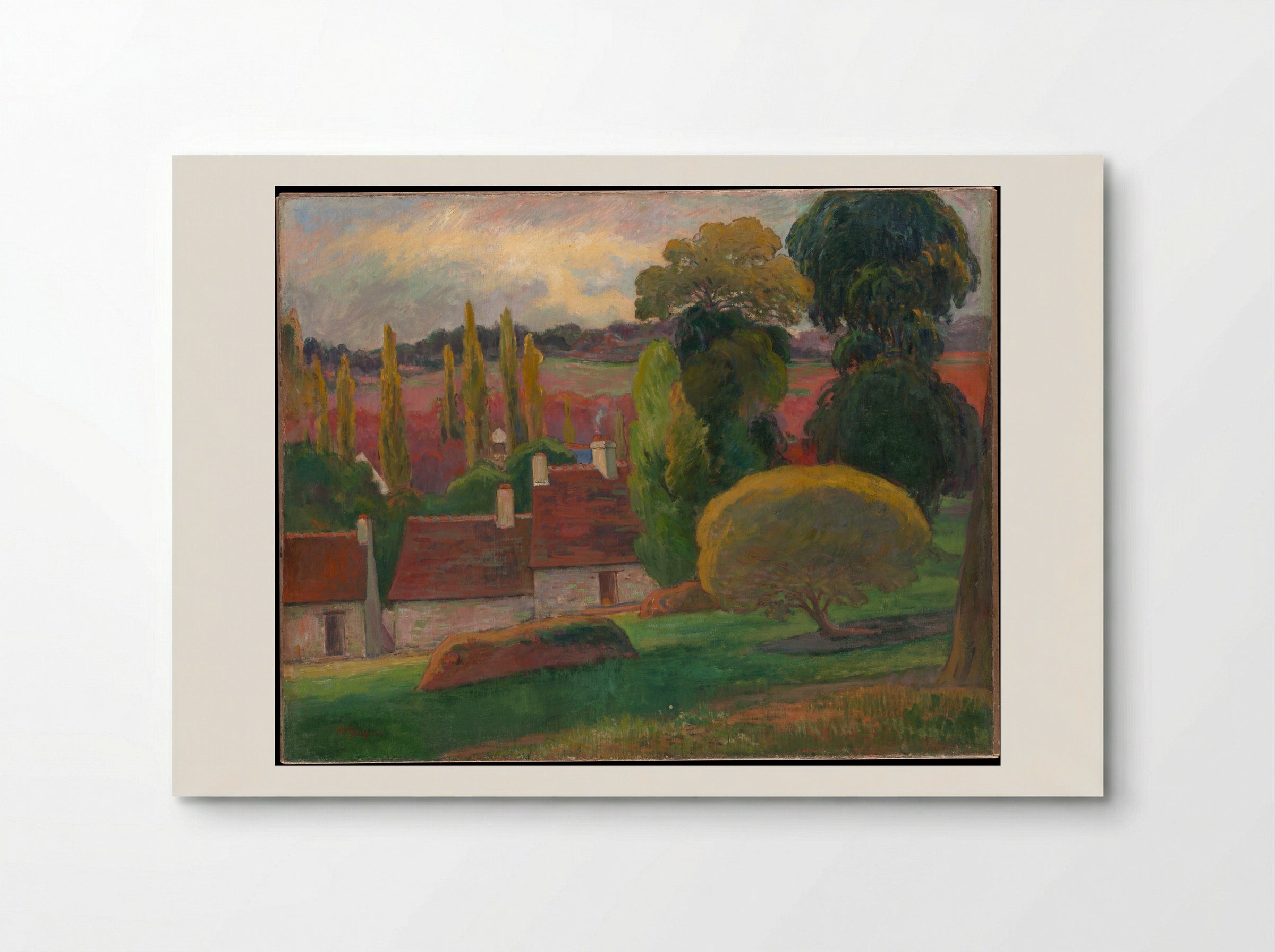 A Farm in Brittany - Paul Gauguin - Poster