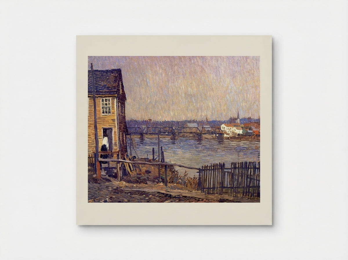 A Fisherman's House - Robert Spencer - Poster