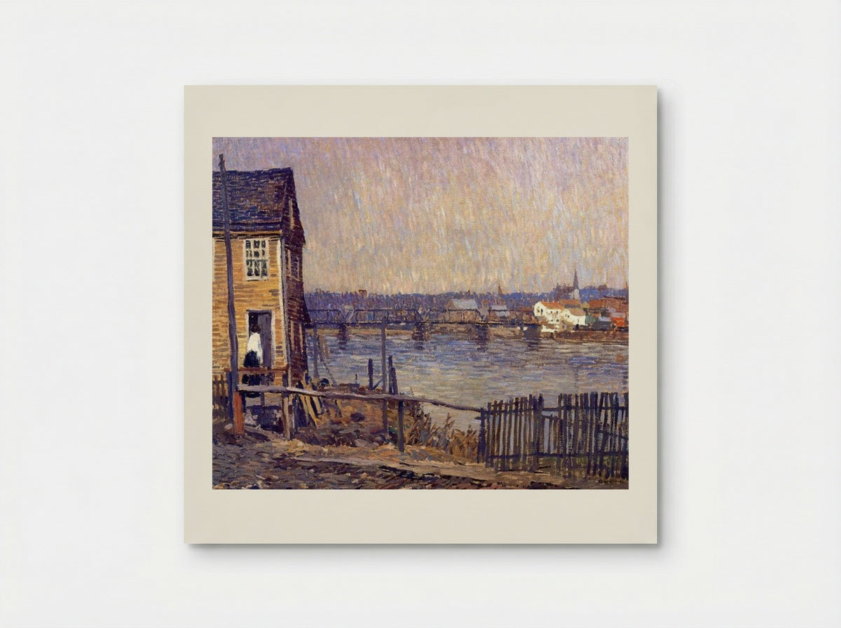 A Fisherman's House - Robert Spencer - Poster