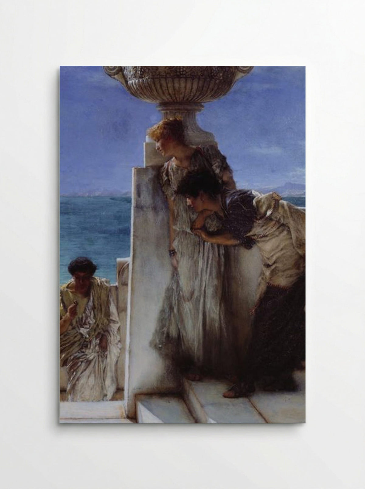 A Foregone Conclusion - Sir Lawrence Alma-Tadema - Poster