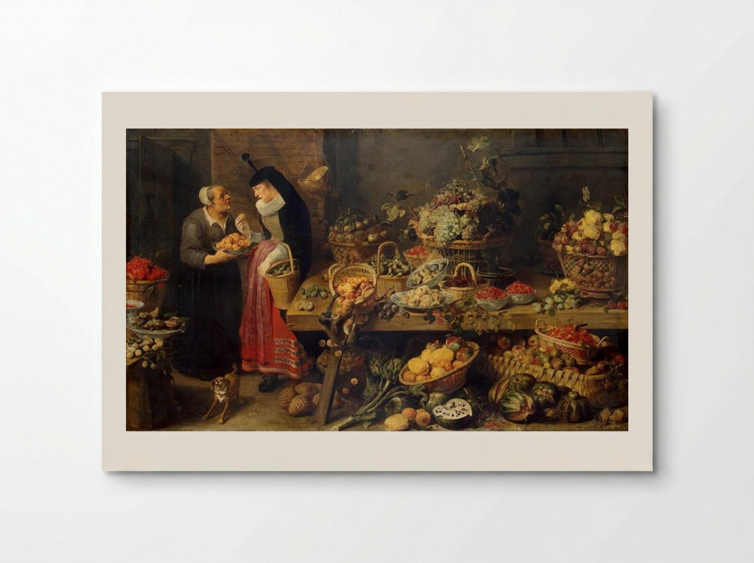 A Fruit Stall - Frans Snyders - Poster
