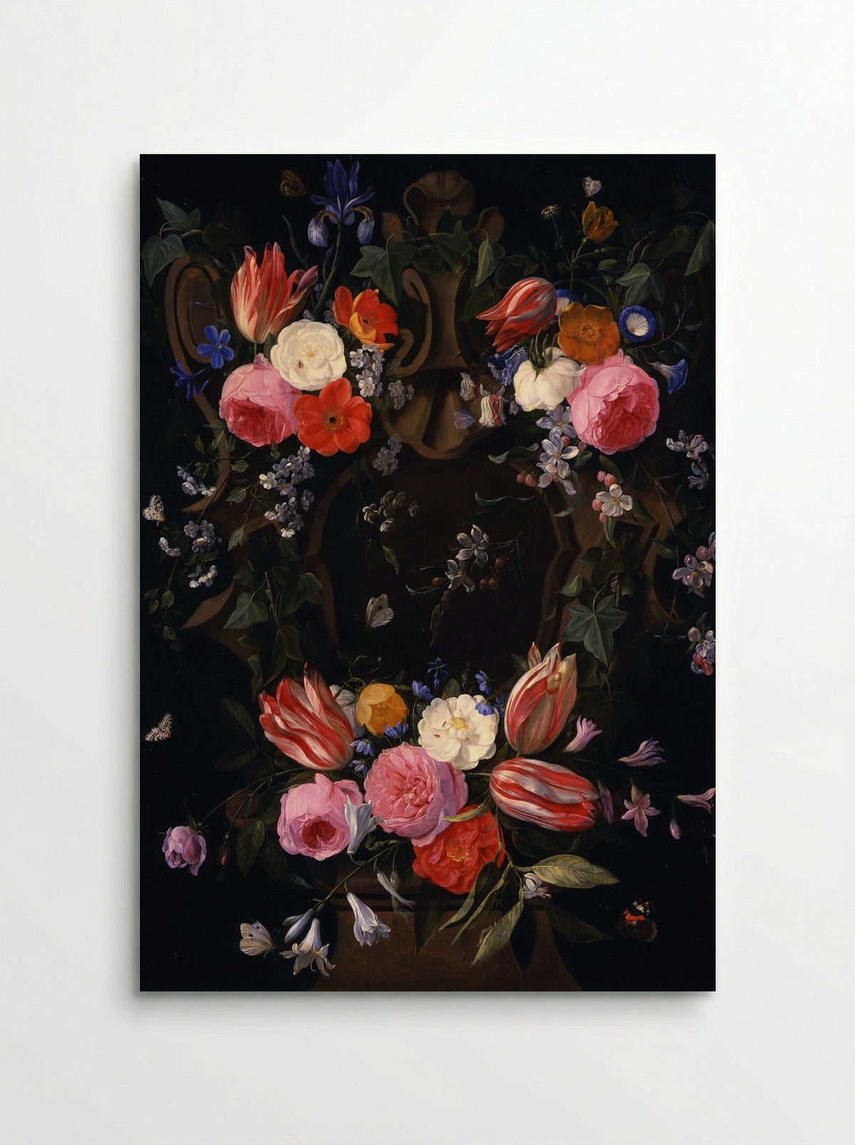 A Garland of Flowers - Jan van Kessel the Elder - Poster