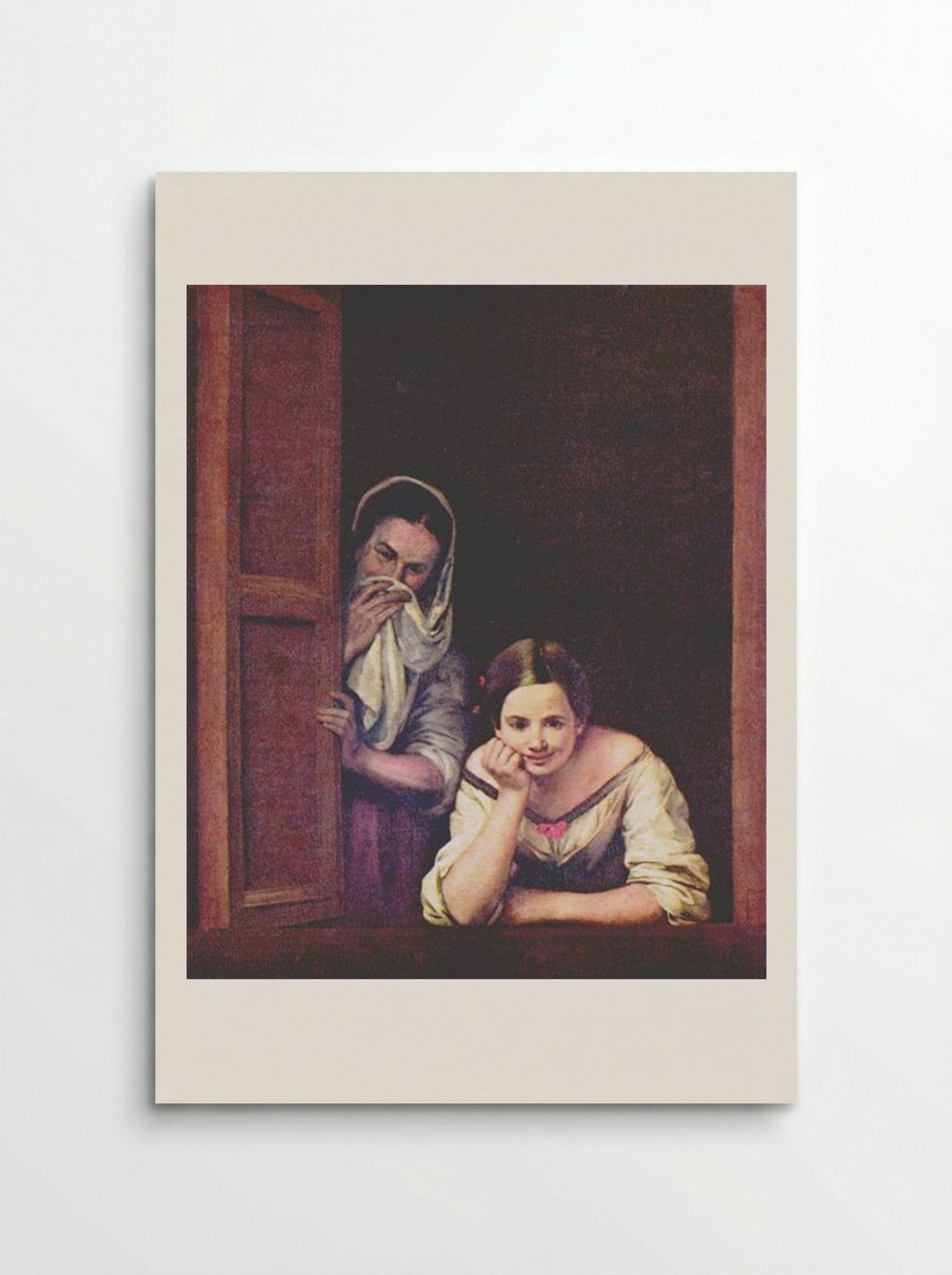 A Girl and her Duenna - Bartolomé Esteban Murillo - Poster