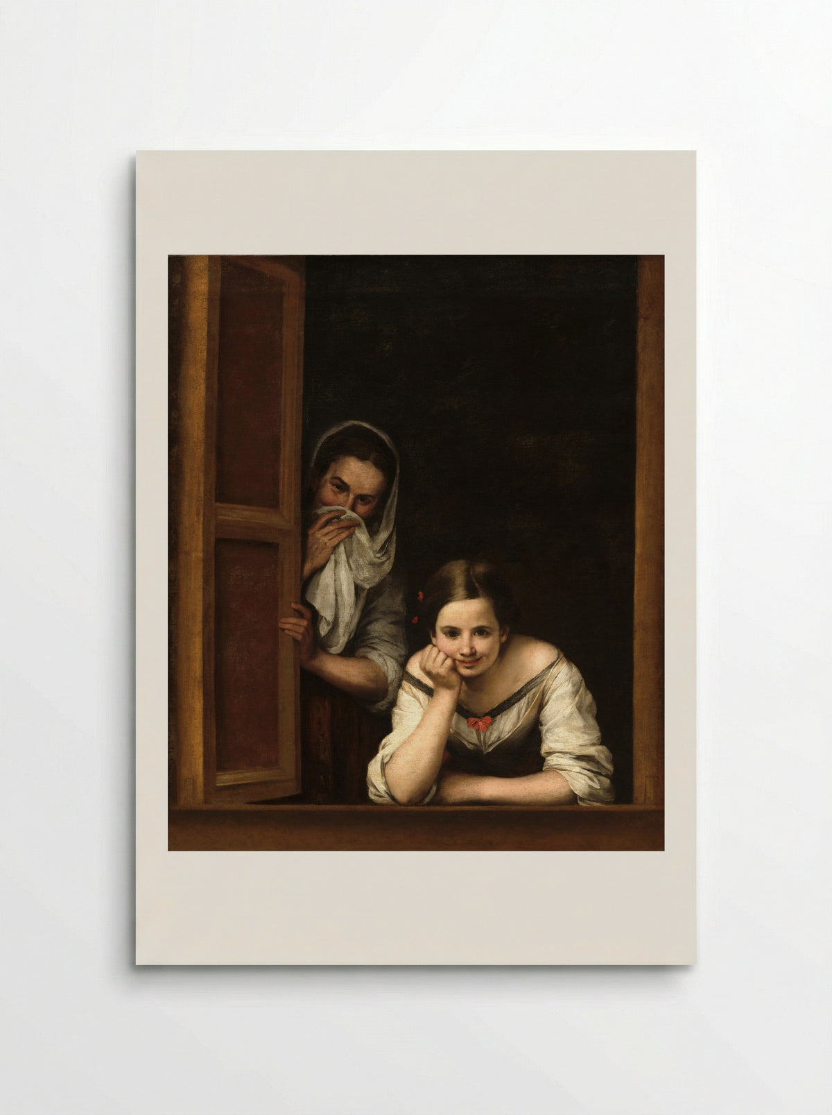 A Girl and her Duenna - Bartolomé Esteban Murillo - Poster