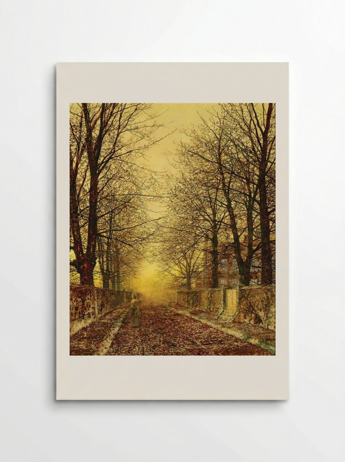 A Golden Country Road - John Atkinson Grimshaw - Poster