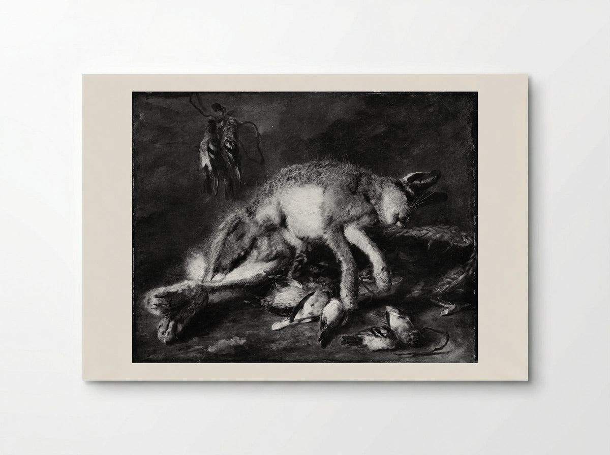 A Hare and Birds - Jan Fyt - Poster