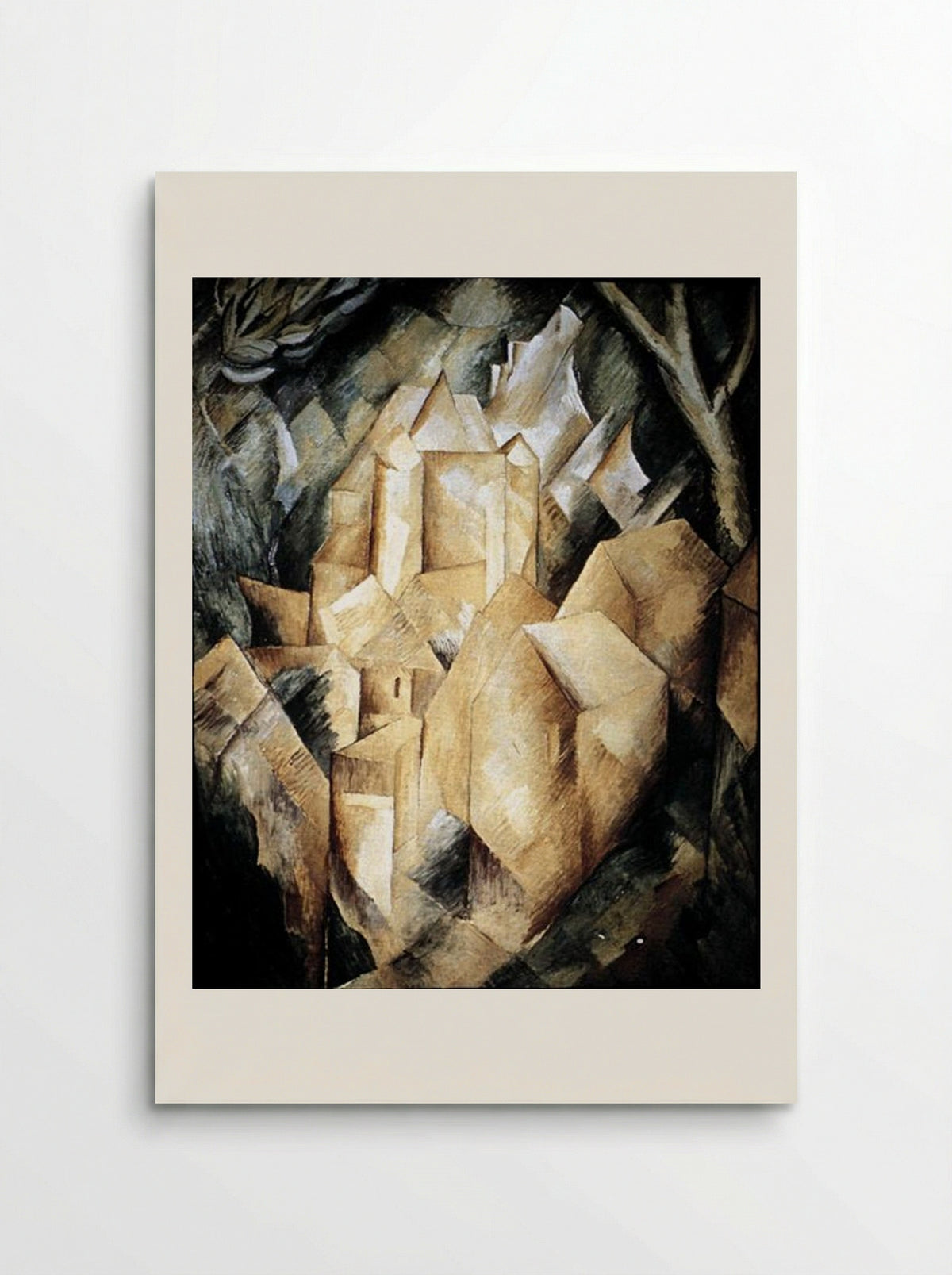 A House at Estaque - Georges Braque - Poster