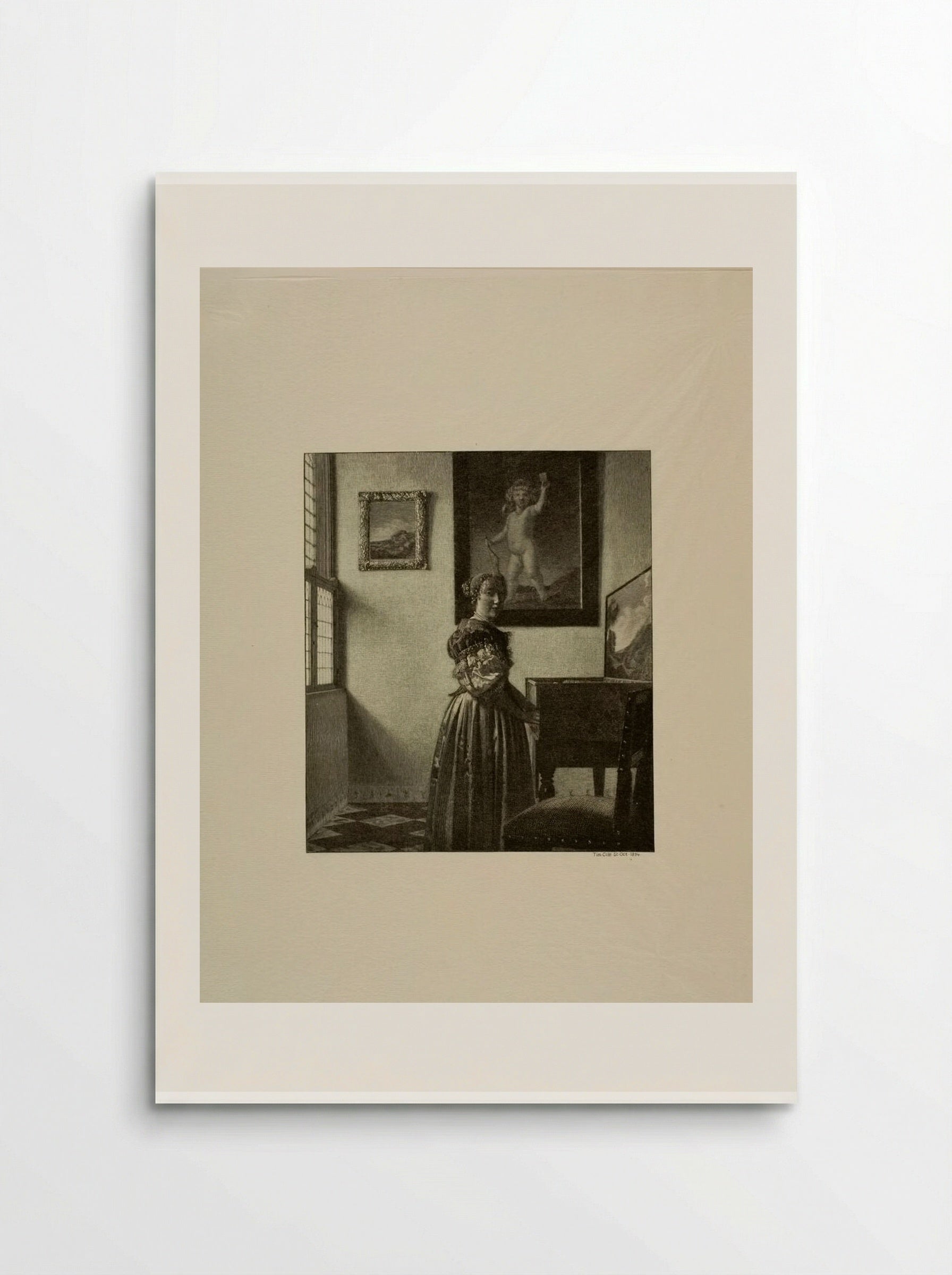 A Lady - Timothy Cole - Poster