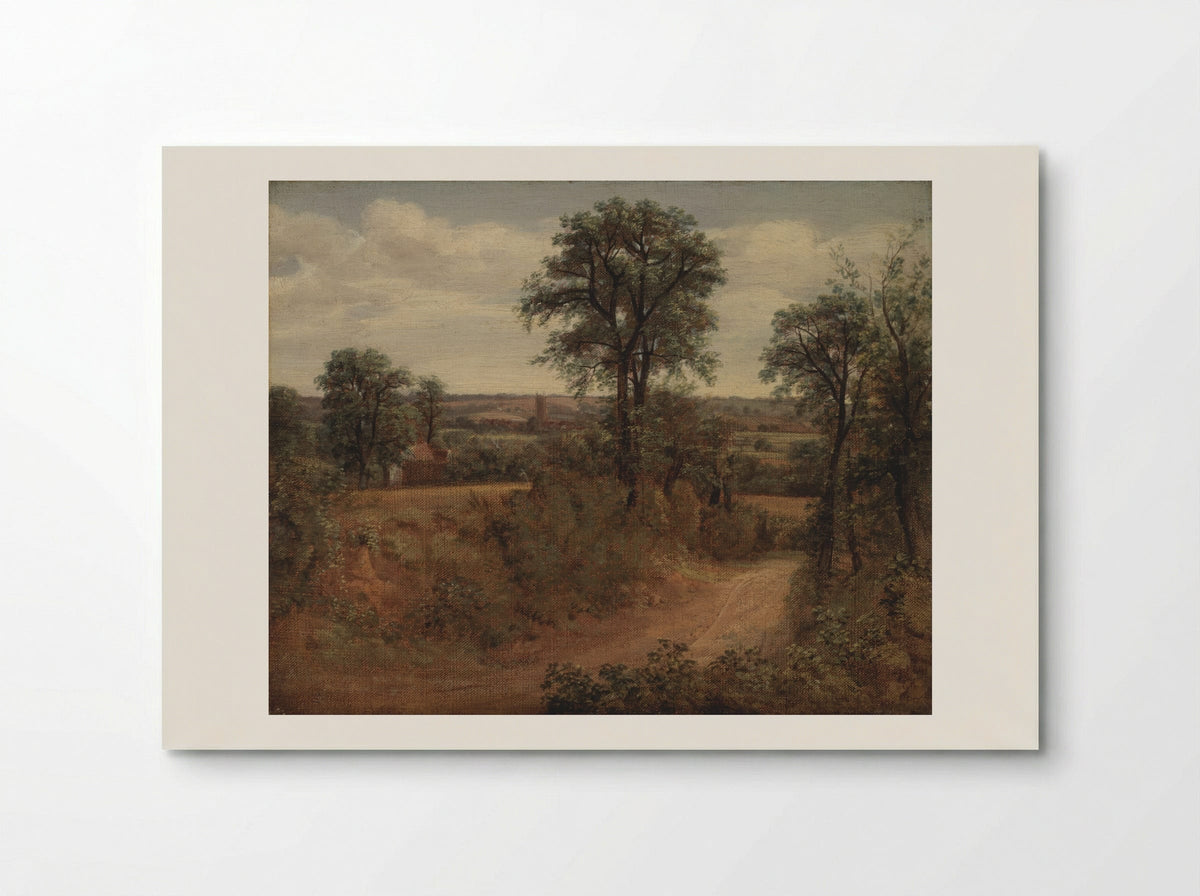 A Lane near Dedham - John Constable - Poster