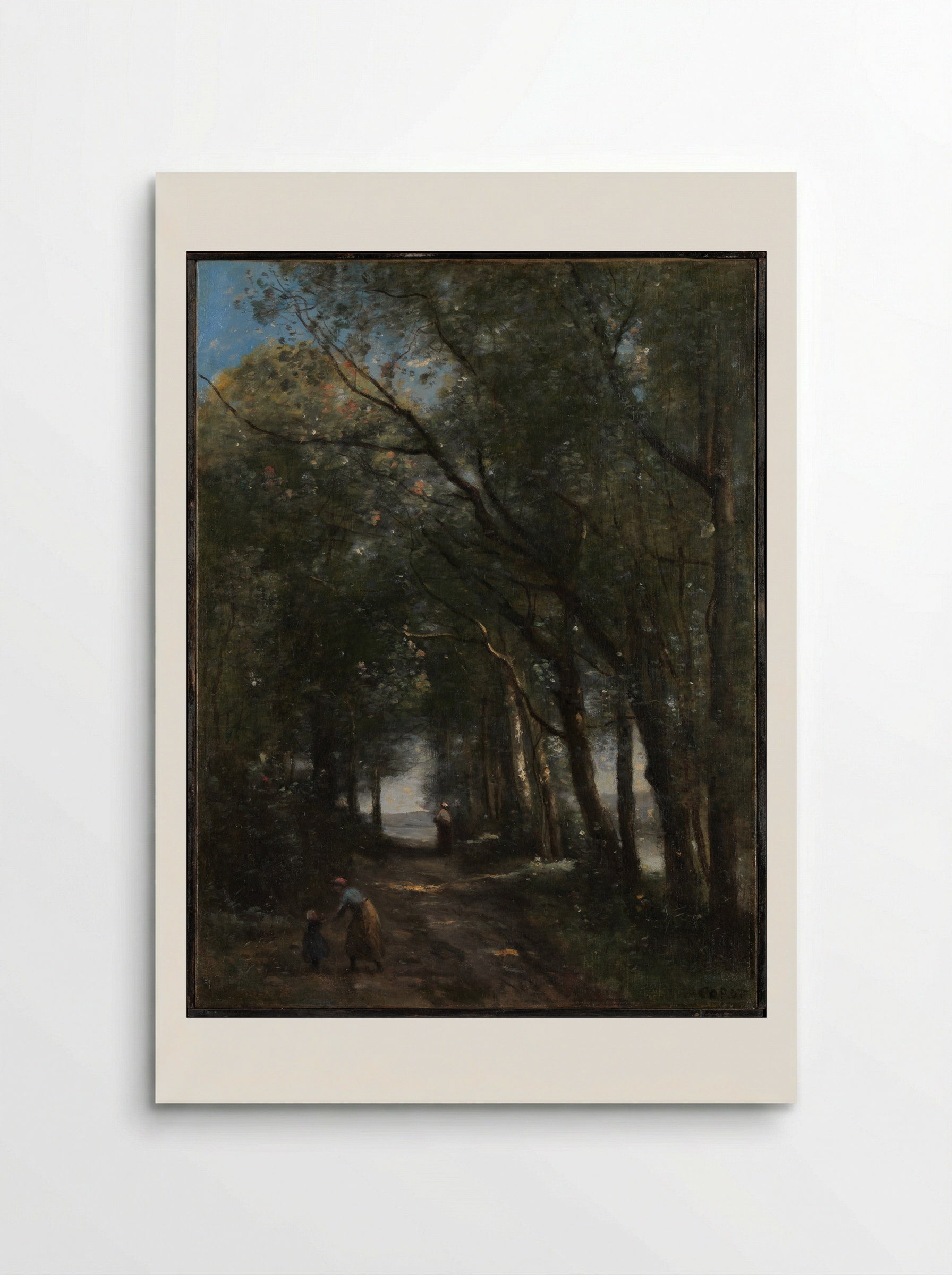 A Lane through the Trees - Camille Corot - Poster