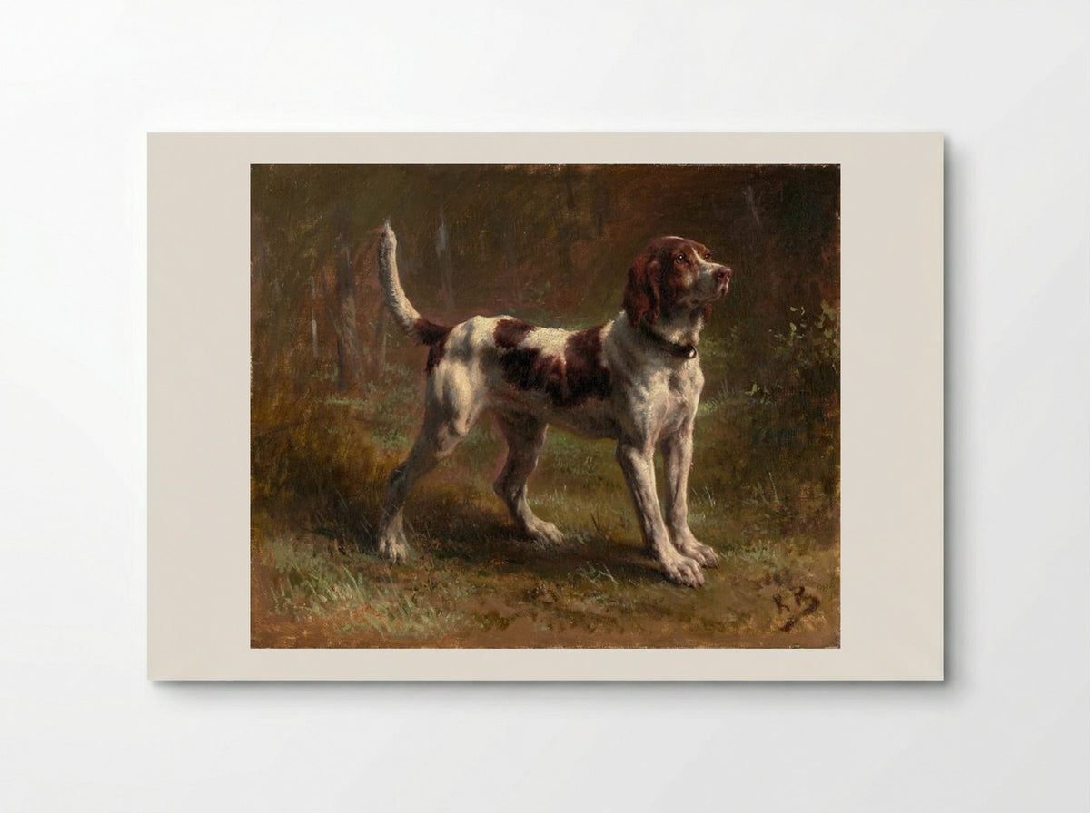 A Limier Briquet Hound - Rosa Bonheur - Poster