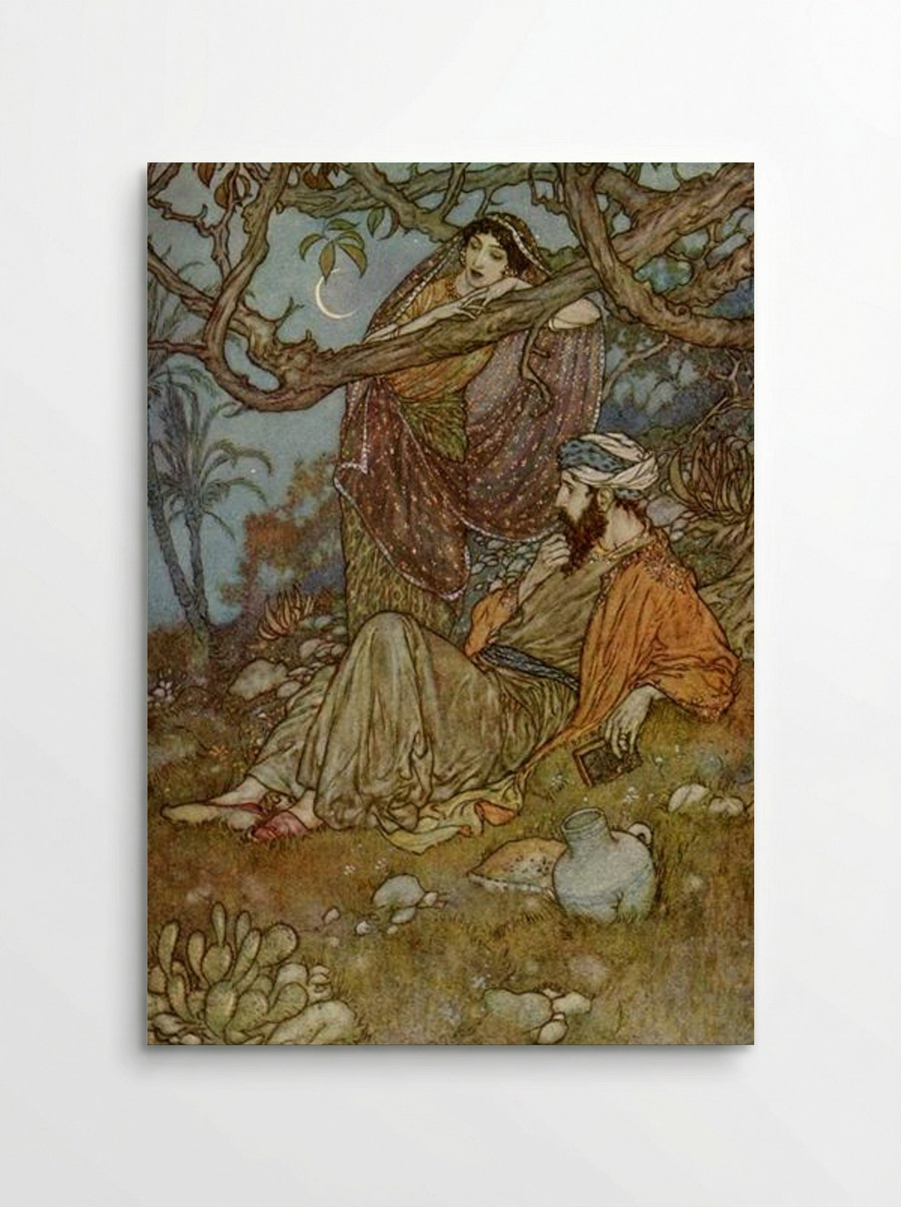 A Loaf of Bread, The Rubaiyat of Omar Khayyam - Edmund Dulac - Poster