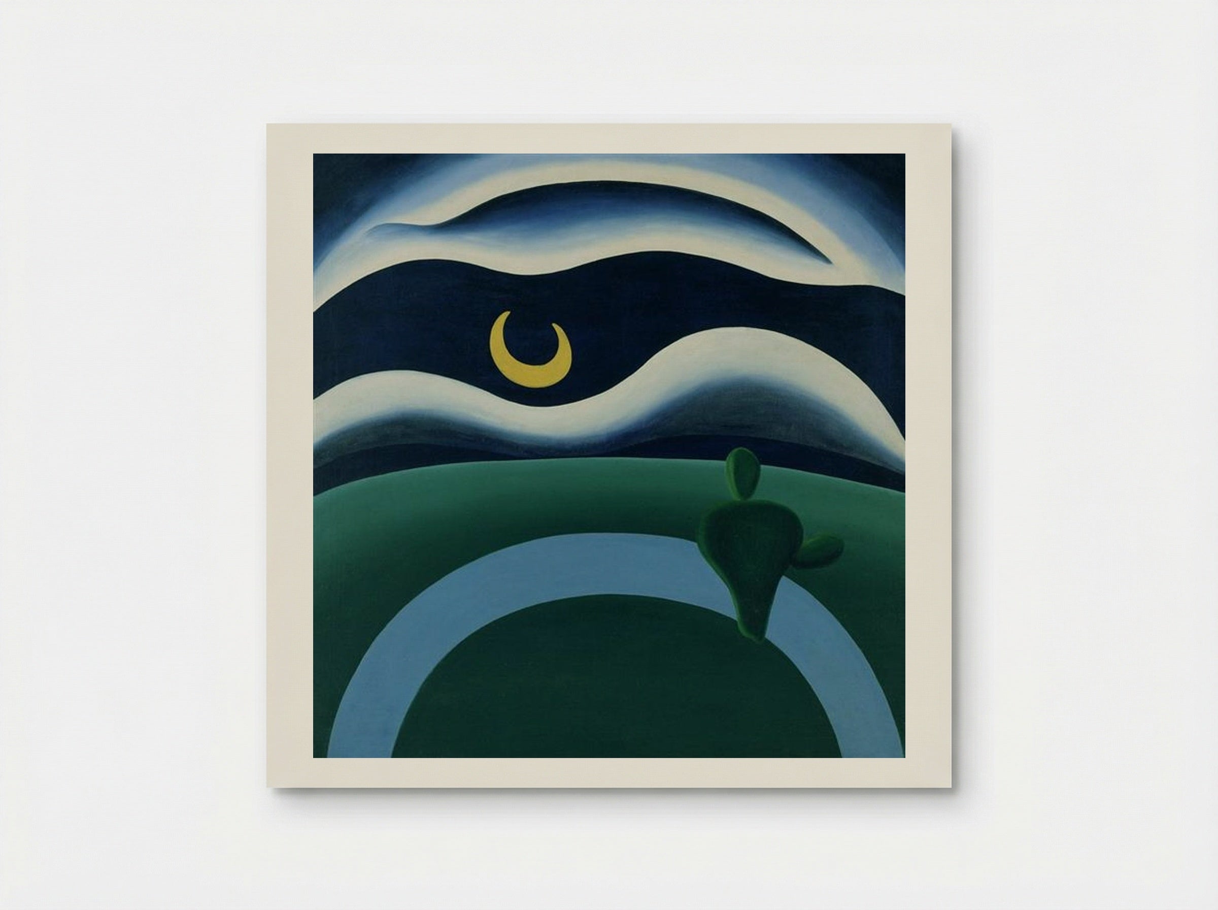 A Lua (The Moon) - Tarsila do Amaral - Poster