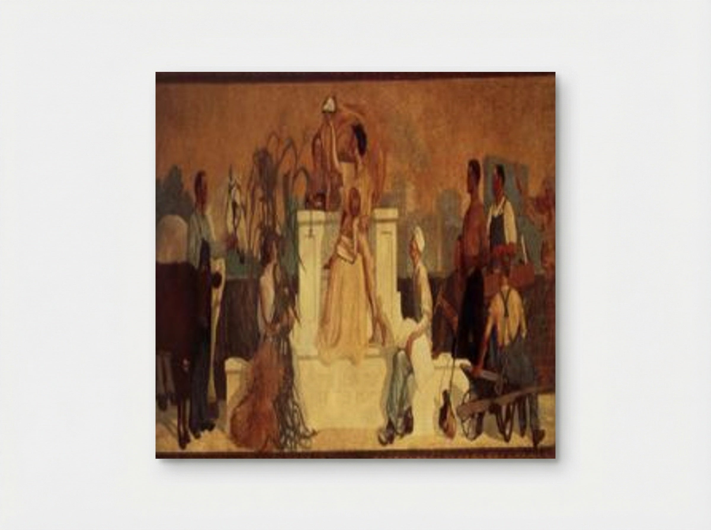 A Lust for Home - Grant Wood - Poster