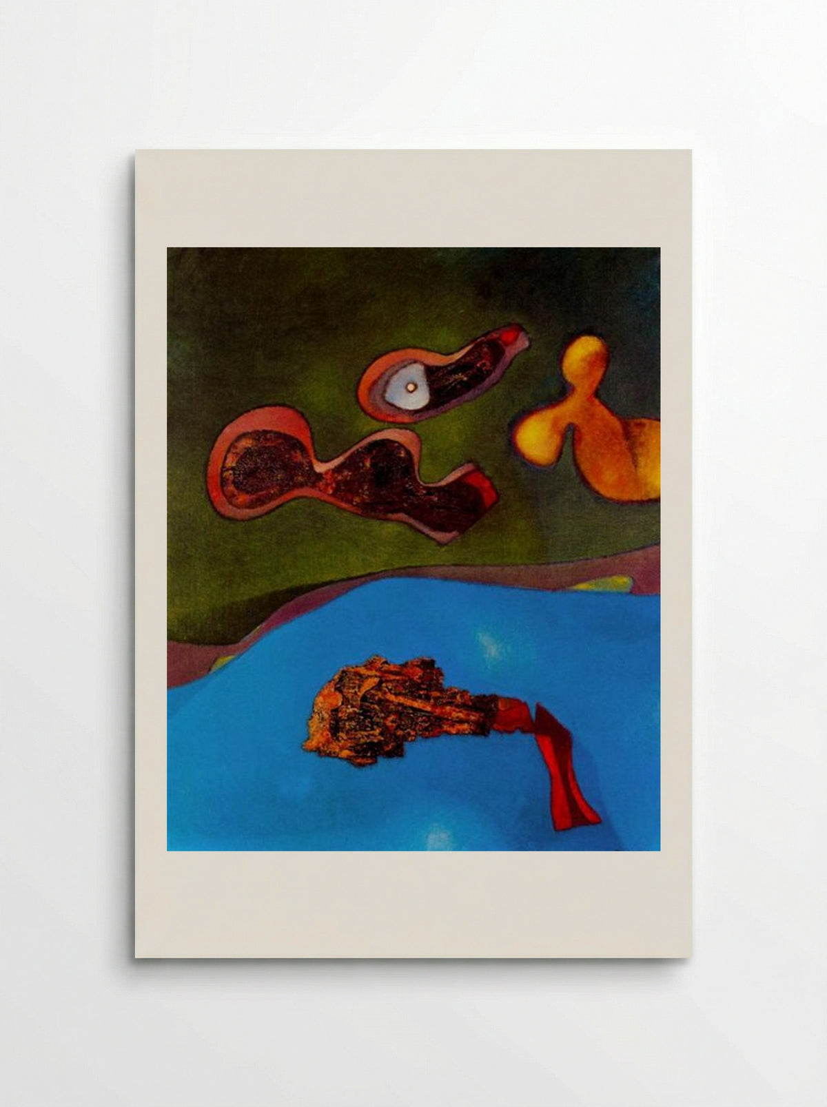 A Maiden, a Widow and a Wife - Max Ernst - Poster