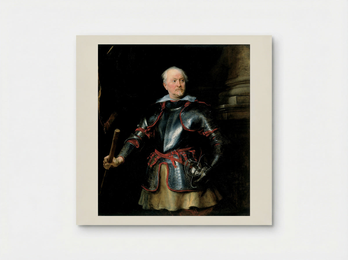 A Man in Armor - Anthony van Dyck - Poster