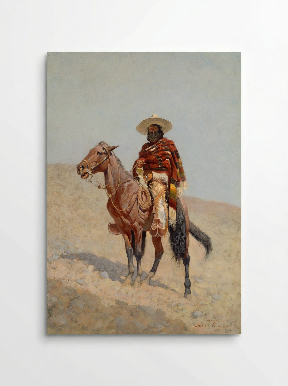 A Mexican Vaquero - Frederic Remington - Poster