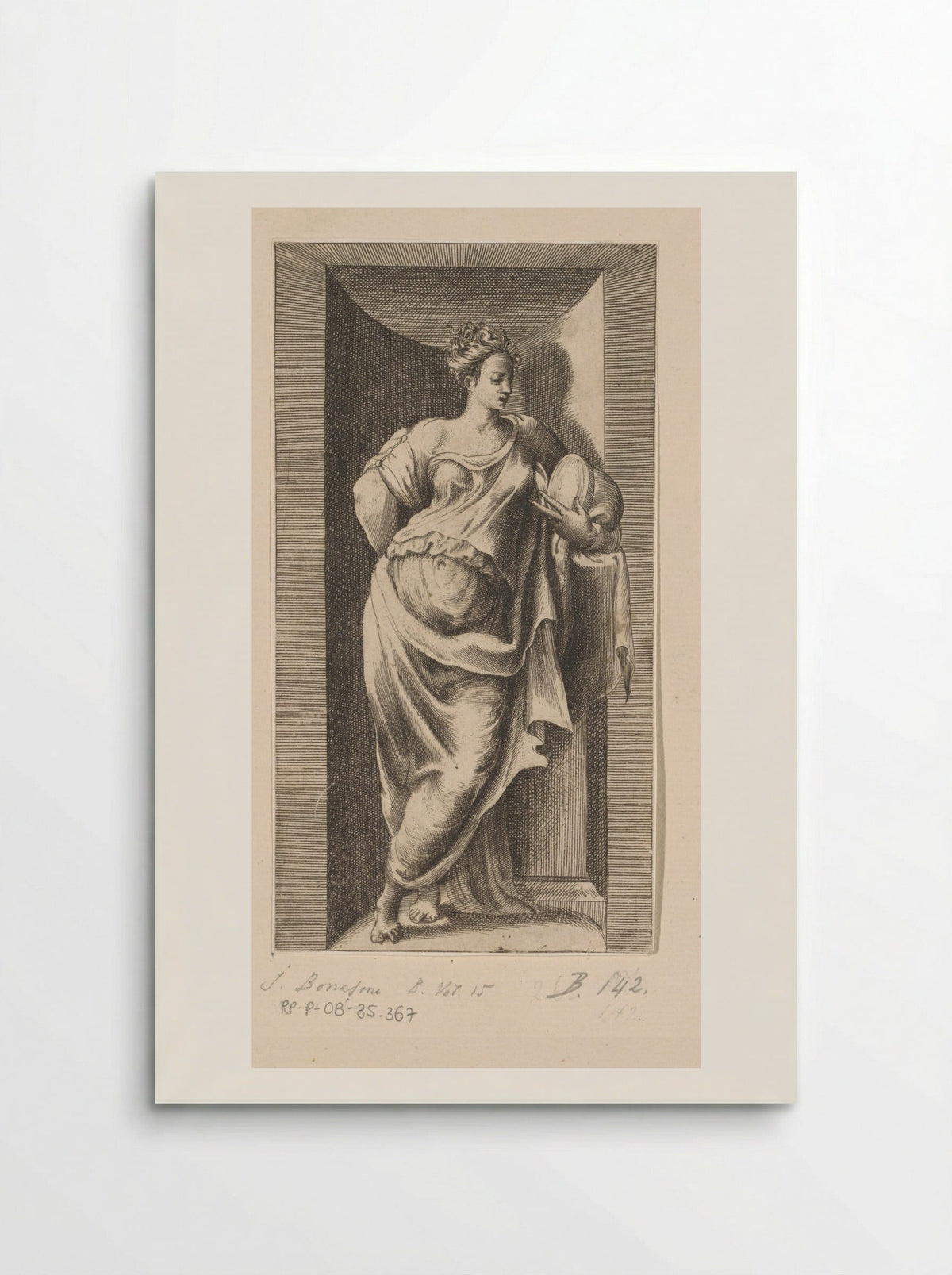 A Muse - Giulio Bonasone - Poster