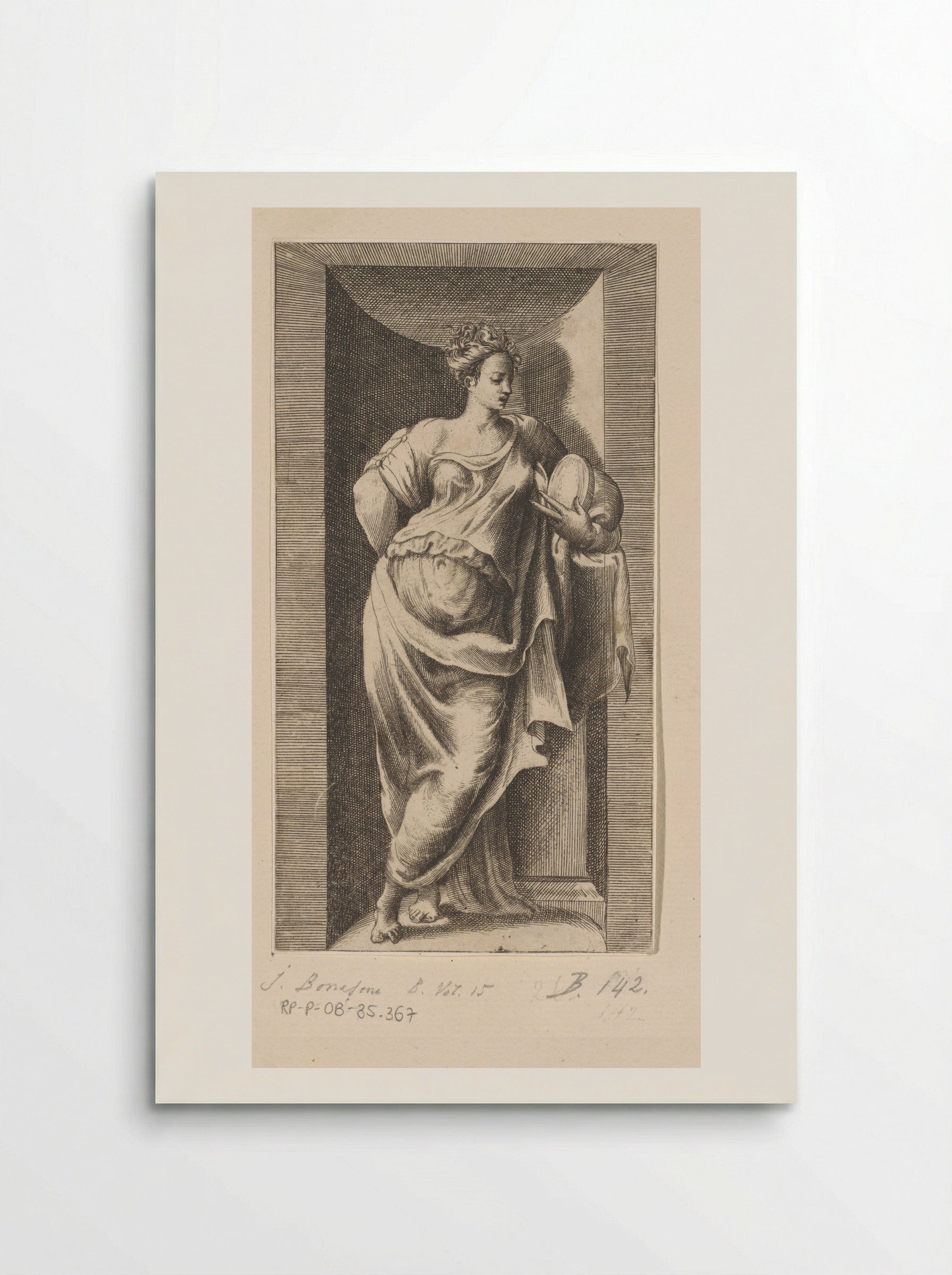 A Muse - Giulio Bonasone - Poster