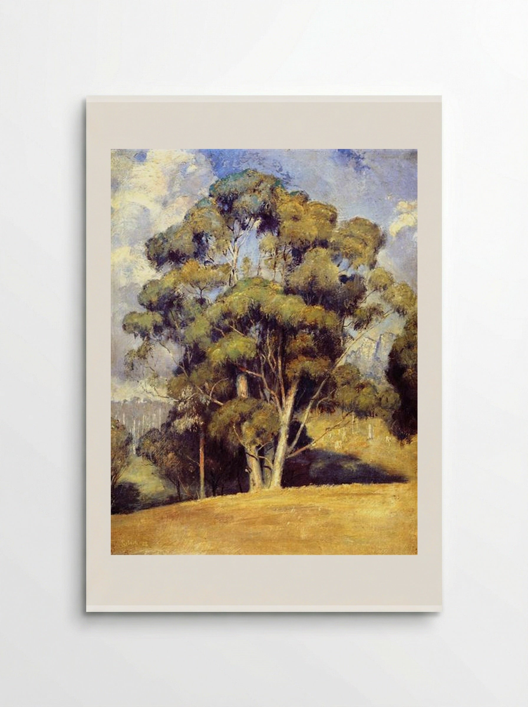 A Queen of Gums - Tom Roberts - Poster