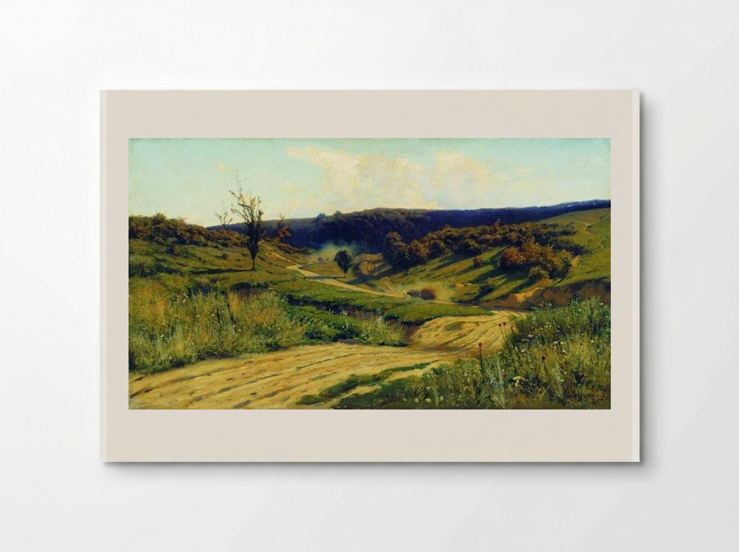 A Road - Volodymyr Orlovsky - Poster