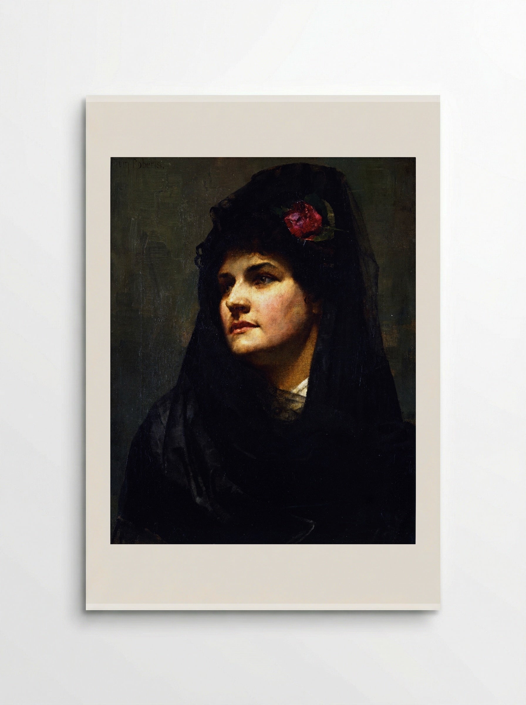 A Spanish Beauty - Tom Roberts - Poster