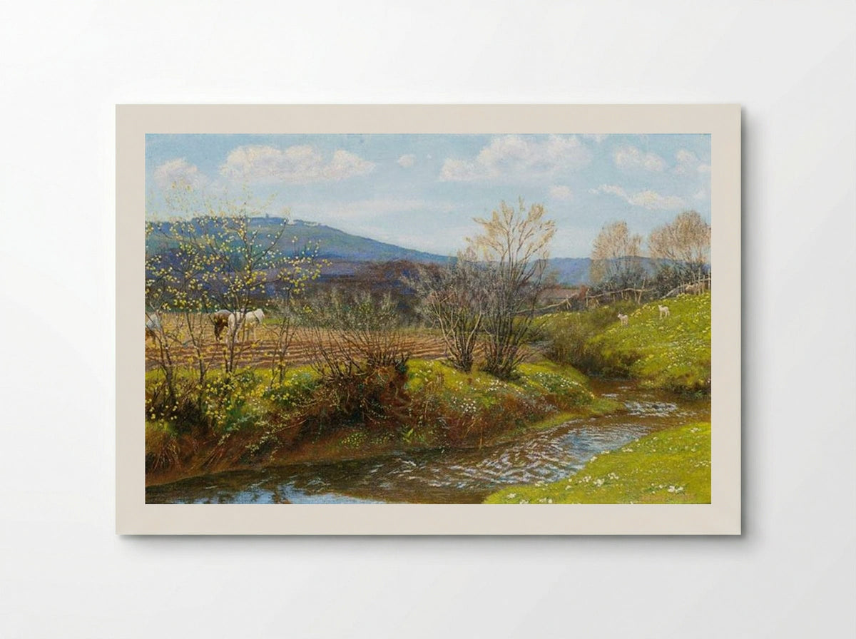 A Spring Afternoon - Arthur Hughes - Poster