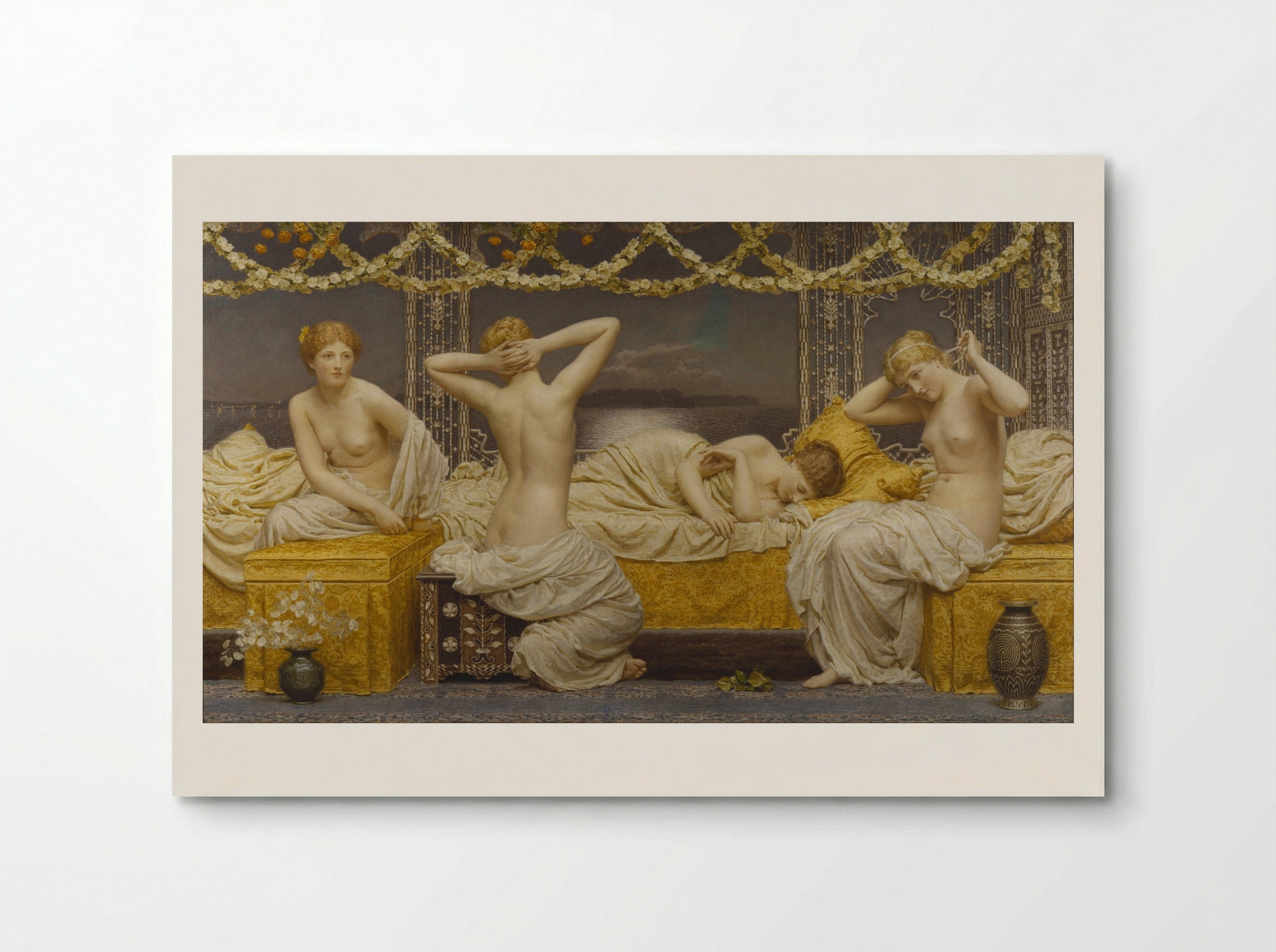 A Summer Night - Albert Joseph Moore - Poster