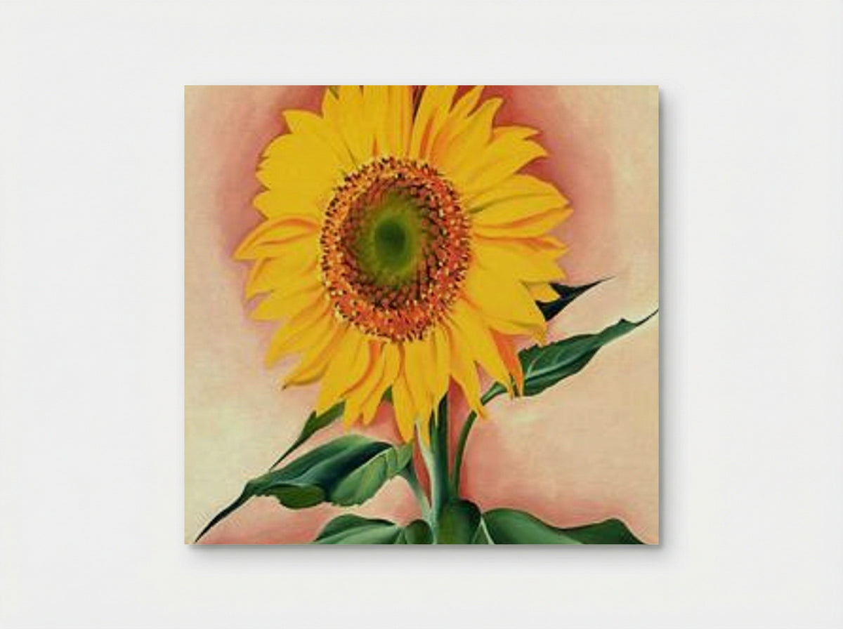 A Sunflower from Maggie - Georgia O'Keeffe - Poster