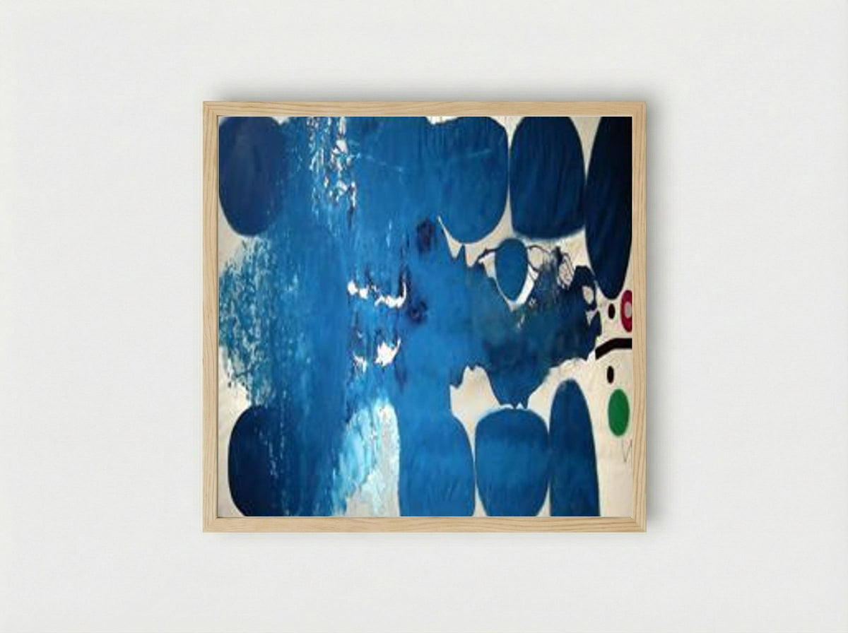 A Tree Full of Birds 2 - Victor Pasmore - Framed Print Wood