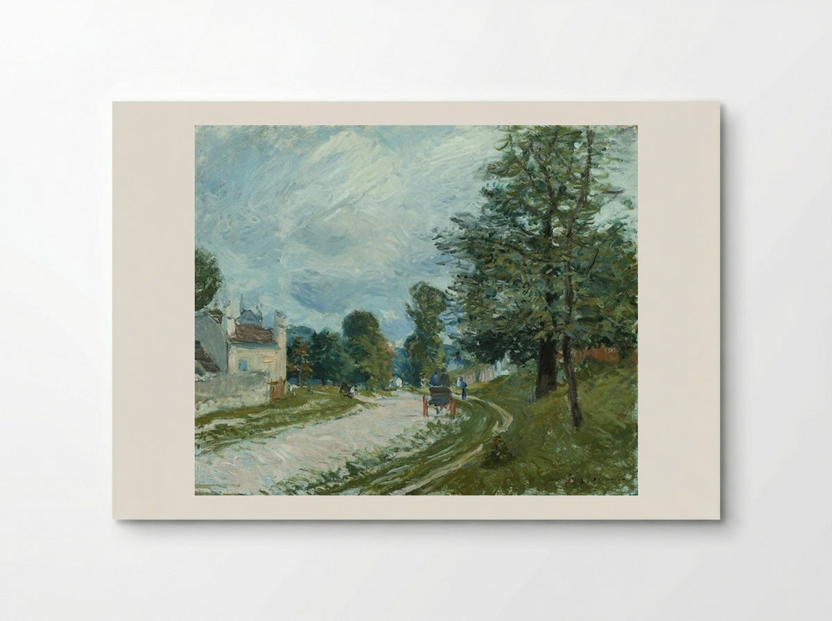 A Turn in the Road - Alfred Sisley - Poster