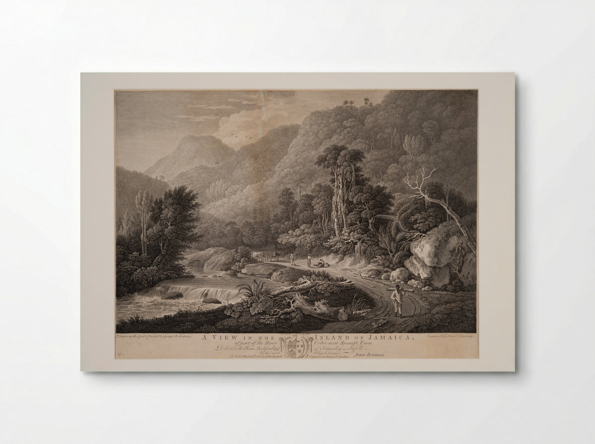 A View in the Island of Jamaica - Daniel Lerpinière - Poster