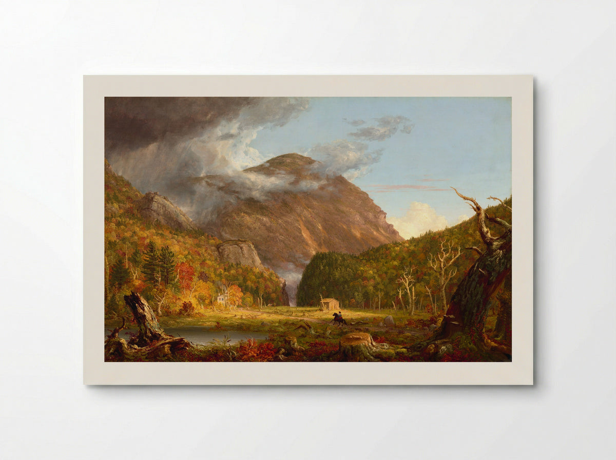 A View of the Mountain Pass Called the Notch of the White Mountains (Crawford Notch) - Thomas Cole - Poster