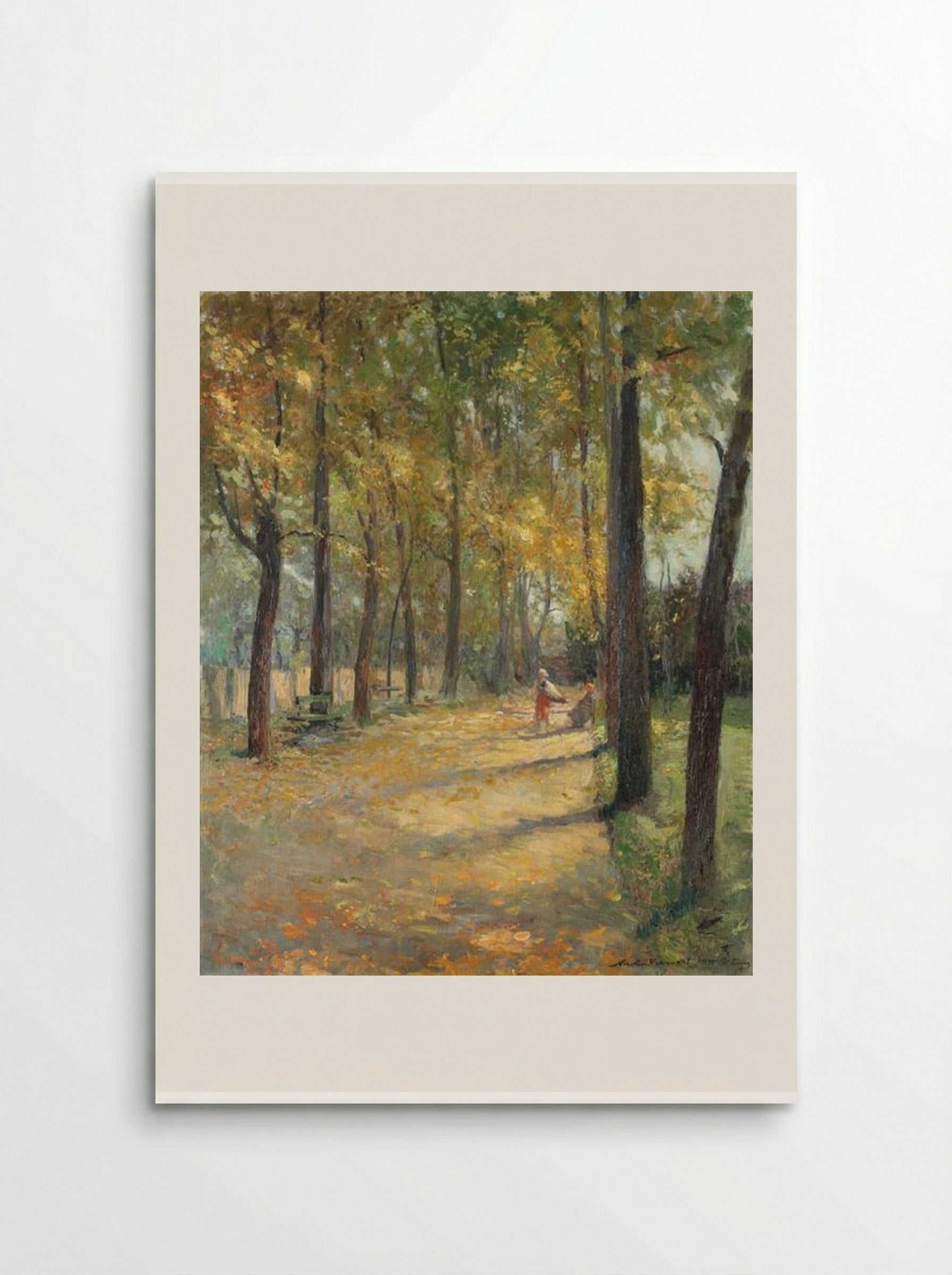 A Walk Through the Park - Nicolae Vermont - Poster