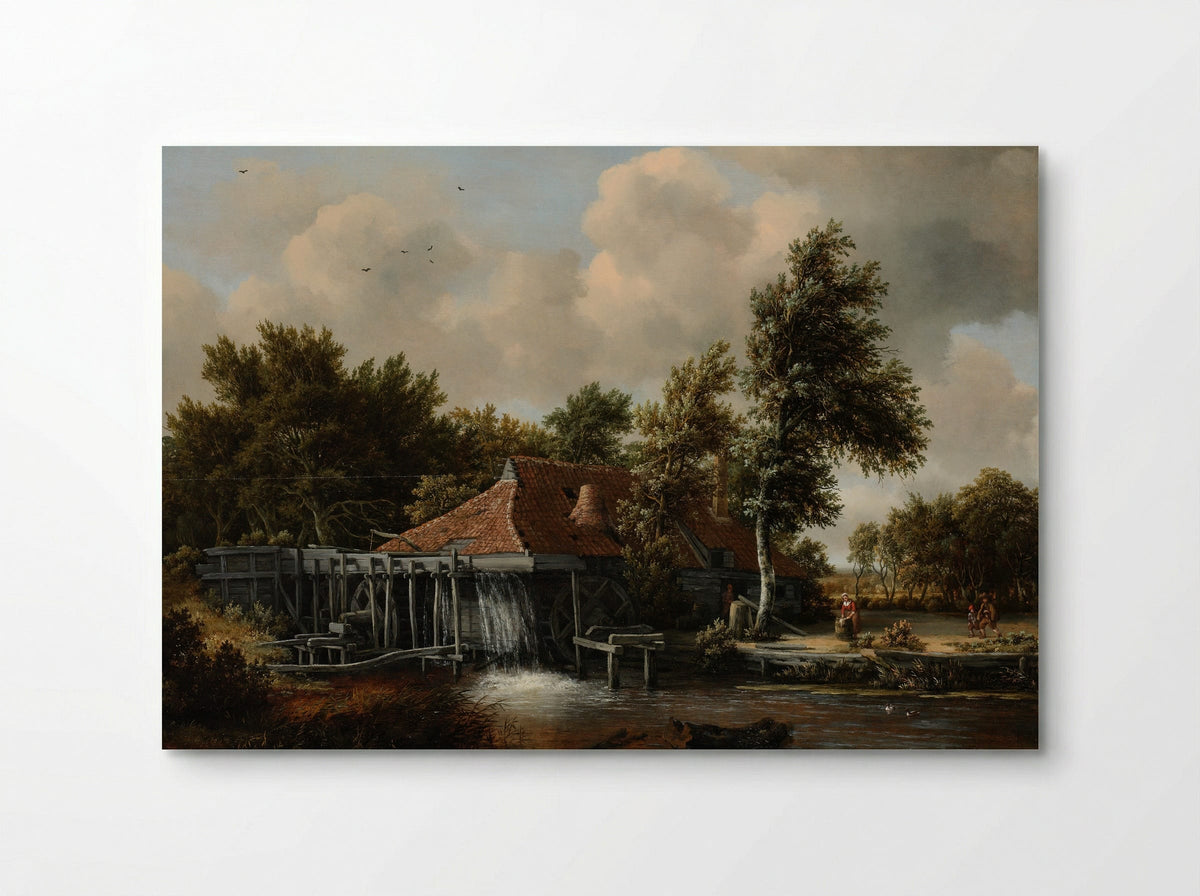 A Watermill - Meindert Hobbema - Poster