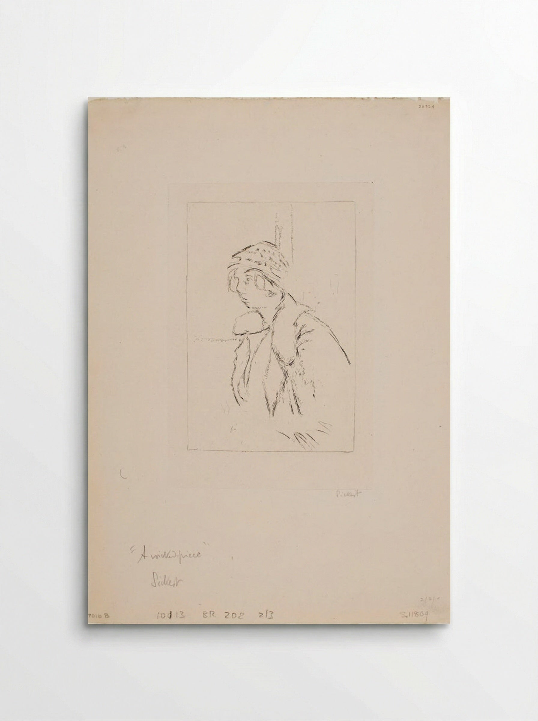 A Wicked Piece - Walter Sickert - Poster