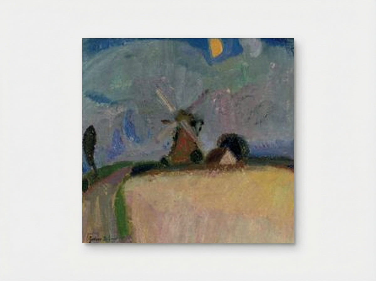 A Windmill in a Landscape, Het Gooi - Gustave de Smet - Poster