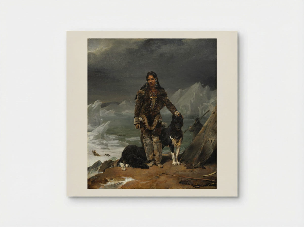 A Woman from the Arctic - Léon Cogniet - Poster