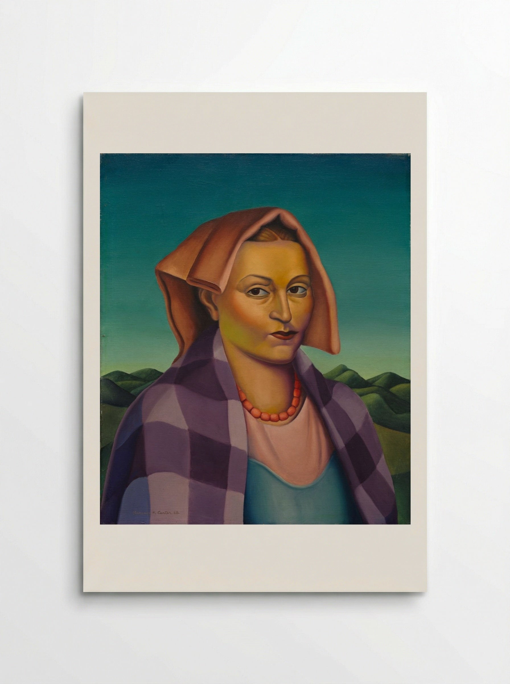 A Woman of the Sabines - Clarence Holbrook Carter - Poster