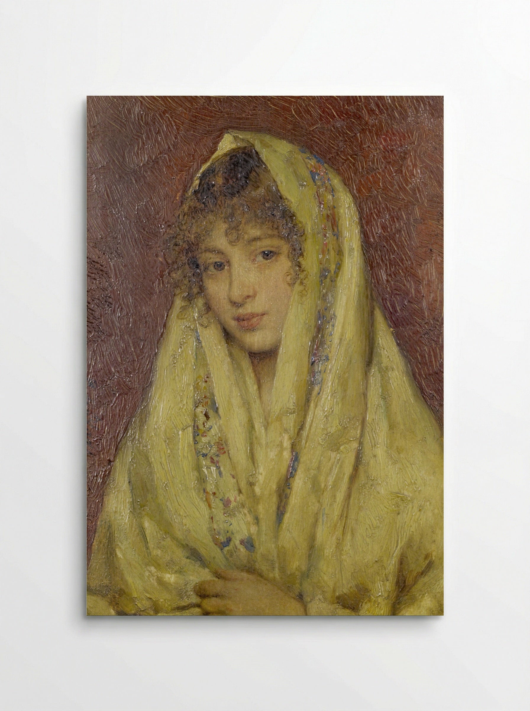 A Young Beauty - Eugene de Blaas - Poster