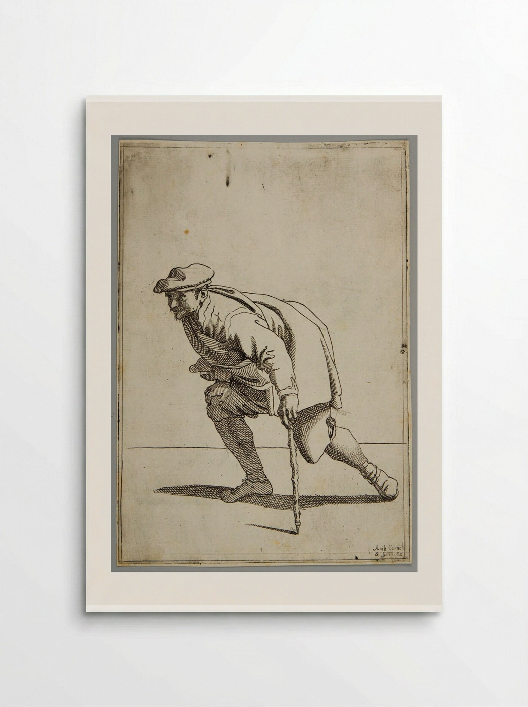 A famous spy!, plate 77 - Simon Guillain - Poster