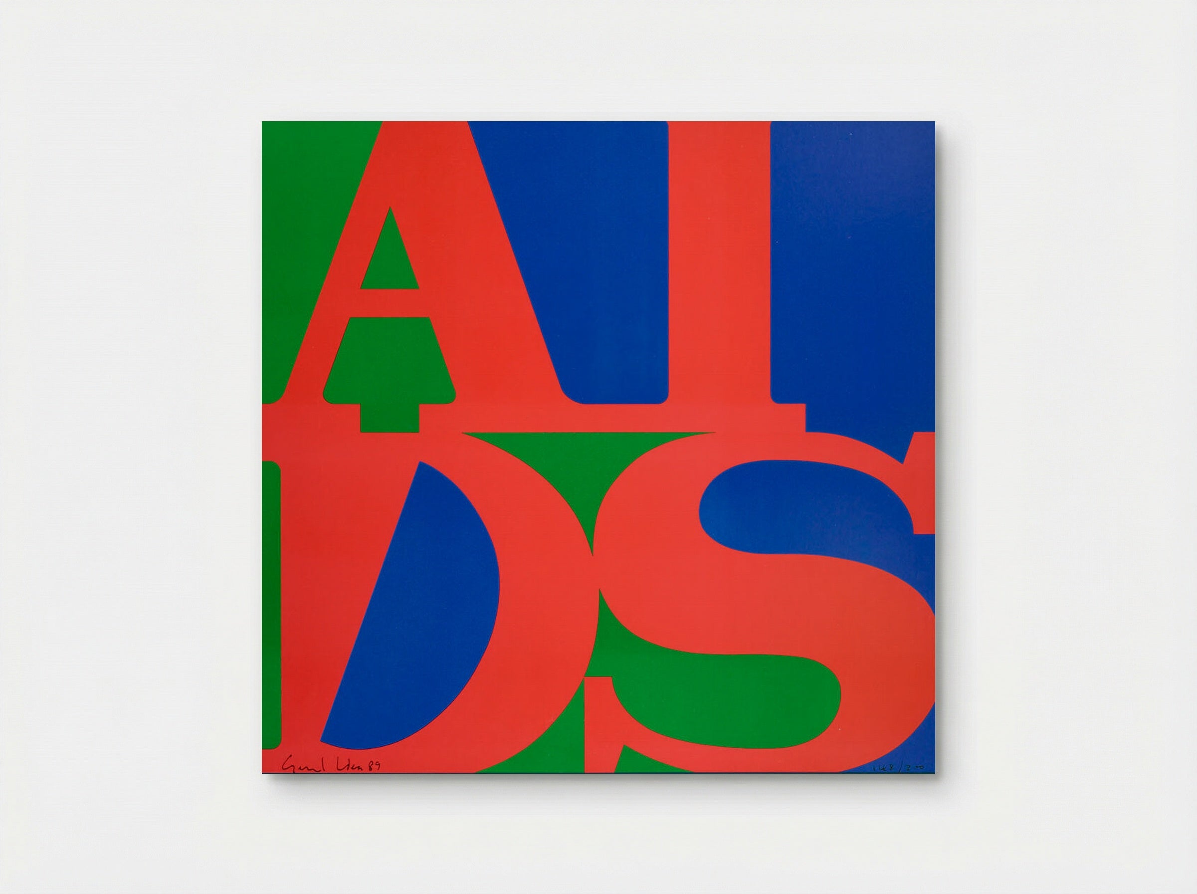 AIDS (A Project of the Public Art Fund Inc.) - General Idea - Poster