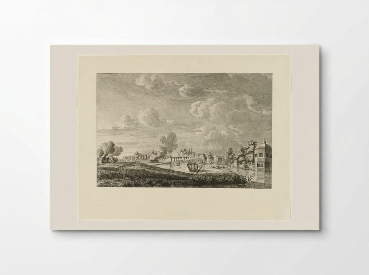 Aanval op Amstelveen - Cornelis Brouwer - Poster