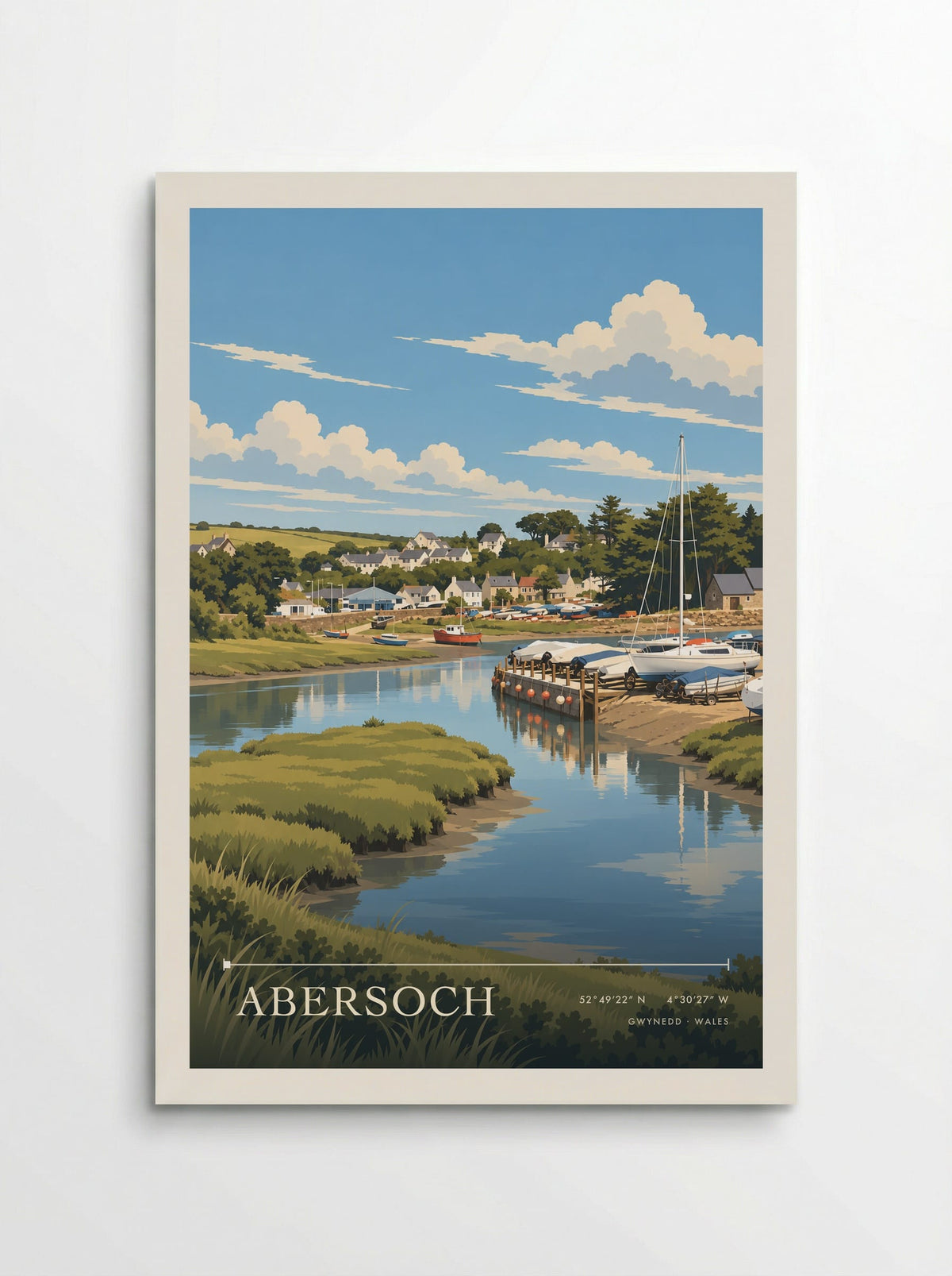 Abersoch, Gwynedd | Travel Poster - Poster