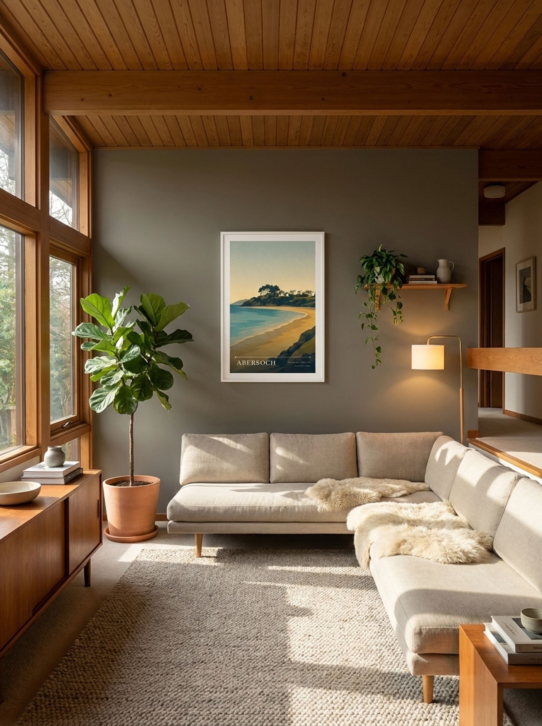 Abersoch Travel Poster Artwork - Lifestyle