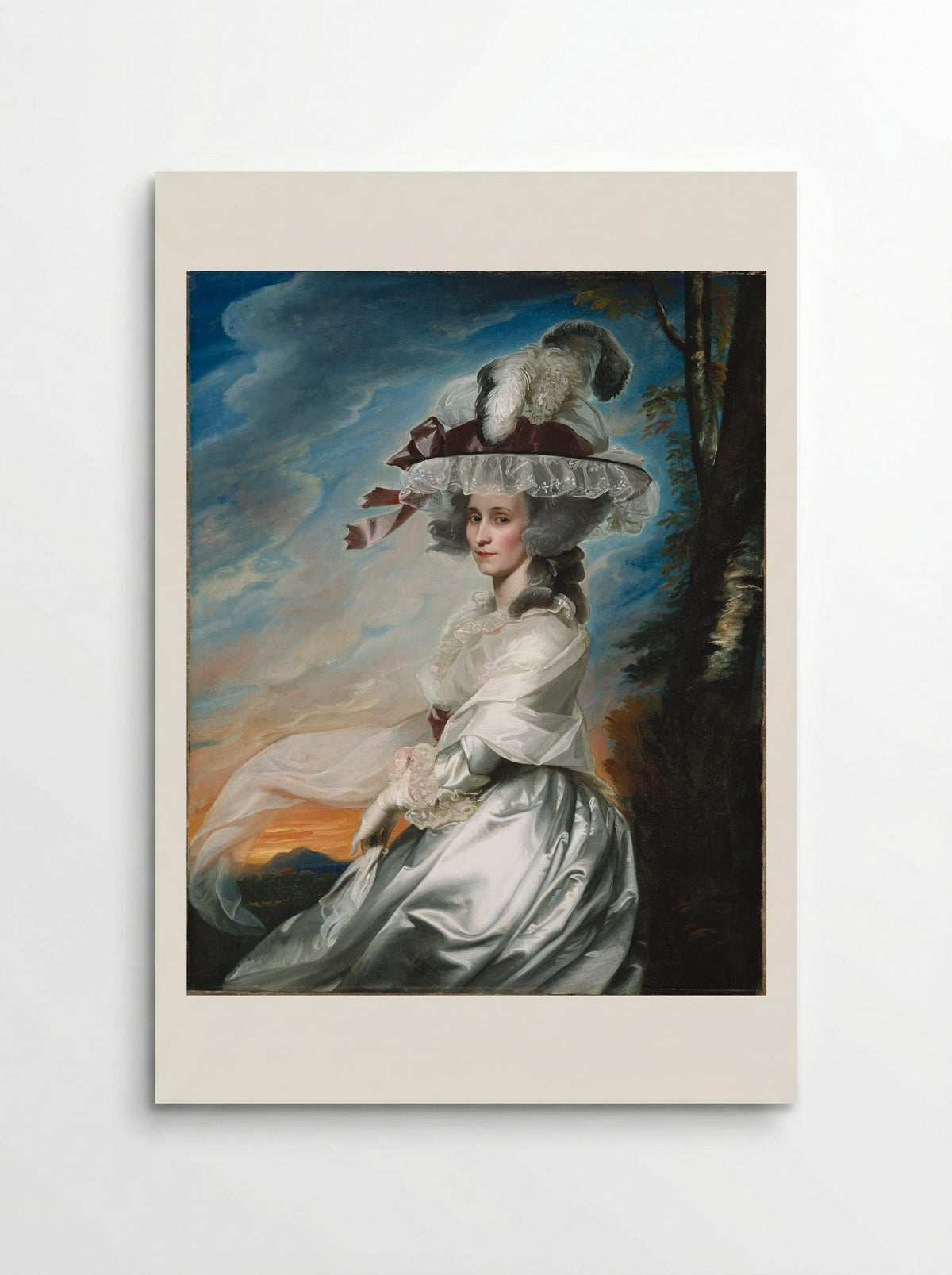 Abigael Bromfield Rogers (Mrs. Daniel Denison Rogers) - John Singleton Copley - Poster