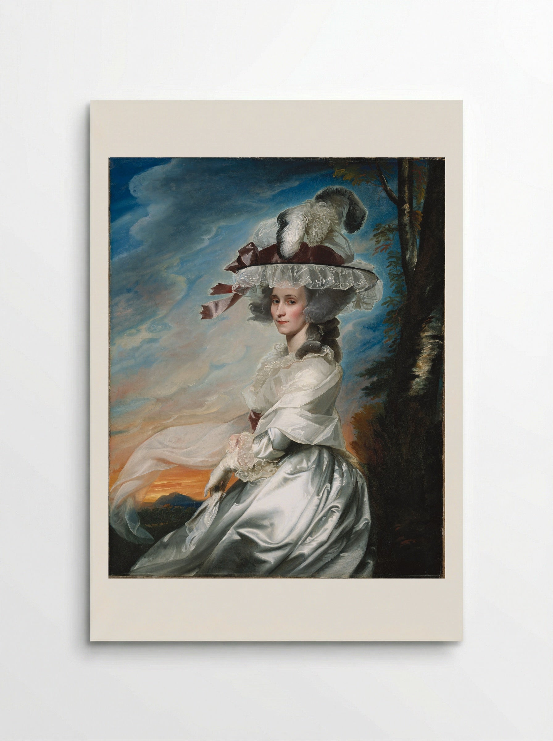Abigael Bromfield Rogers (Mrs. Daniel Denison Rogers) - John Singleton Copley - Poster